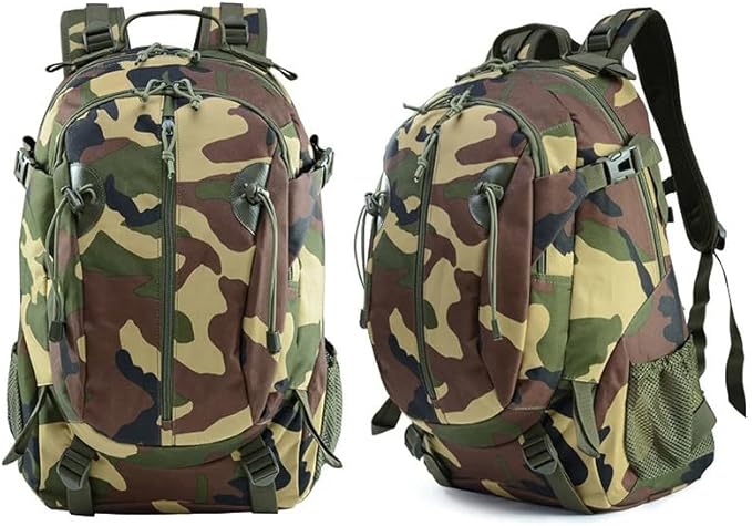 30LTactical Men Backpacks Military Backpack Rucksack Waterproof Outdoor Hiking Camping Hunting Bag (JUNGLE CAMOFLAUGE)