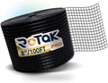 Rotak Critter Guard PRO - 8in x 100ft Solar Panel Bird Prevention Roll Kit Pairs - Heavy Duty Galvanized Black PVC Coated ½ inch Wire Roll Mesh (8 x 100)