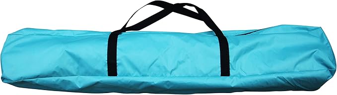 Bliss Hammocks BHT-A39-TO Pop-Up Beach Tent w/Carry Bag for Easy Travel Sun Protection &amp Wind Resistant Waterproof Lightweight Durable Teal and Orange
