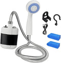 Portable Camping Shower With Adjustable Flow for Easy &amp Convenient Outdoor Cleaning Multiple Spray Modes with Showers Head &amp Hose (Shower)