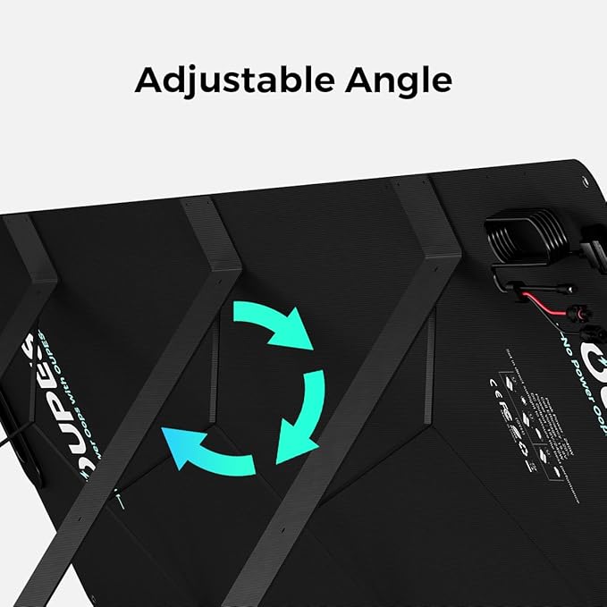 OUPES Portable Solar Panel 100W Foldable Lightweight Solar Power Panel for OUPES Power Stations