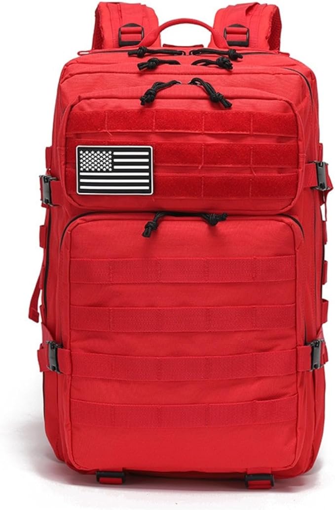 Outdoor sports large capacity backpack camping hiking 3P tactical waterproof mountaineering multifunctional computer