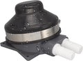 QuickMariner Manual Foot Pump Connects to 0.5 Inch Flexible Hose with 2.2 GPM Max Flow Rate Suitable for Marine Boat Galley RV Camping Black