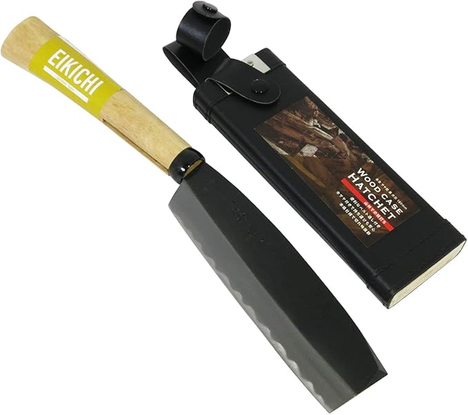 Nagayoshi 31570 Saya Hatchet Black Single Blade 7.1 inches (180 mm)