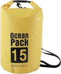 Adventure Dry Bag with Rope Closure Design Practical PVC Meshes Storage Bag Outdoor Shoulder Bags for Sports Equipment PVC Backpacks for Outdoor Activity