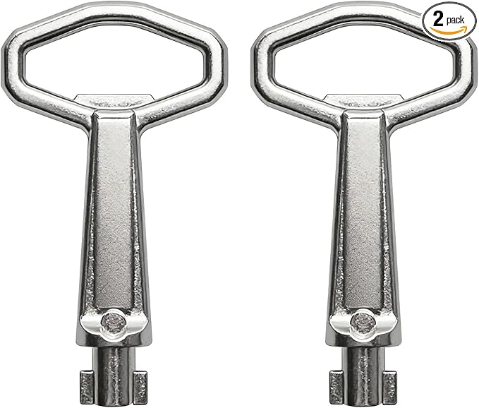 Malae GM82922 Generator Key Replacement Compatible with Kohler 8RESV 14RESA 14RCA 20RESA 20RCA 20RESC 26RCA Universal Generator Parts Replacement Key for Kohler Composite Generators - 2 Pack