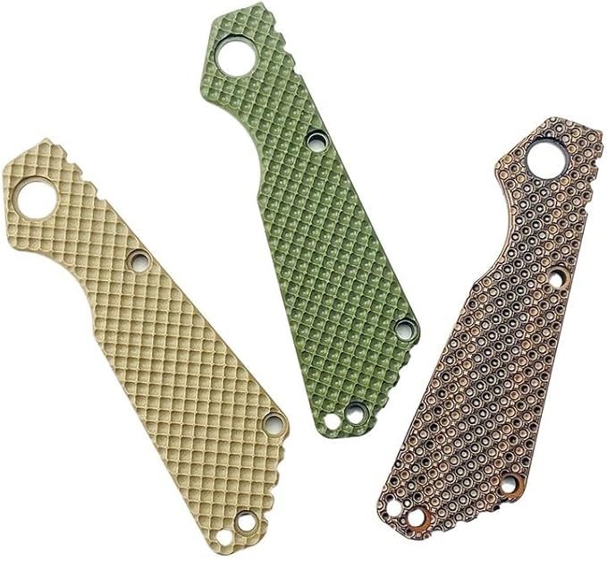 1 Piece G10 Scales Handle Fits for Strider SNG New Version Custom Handle Patch DIY Accessory(Green)