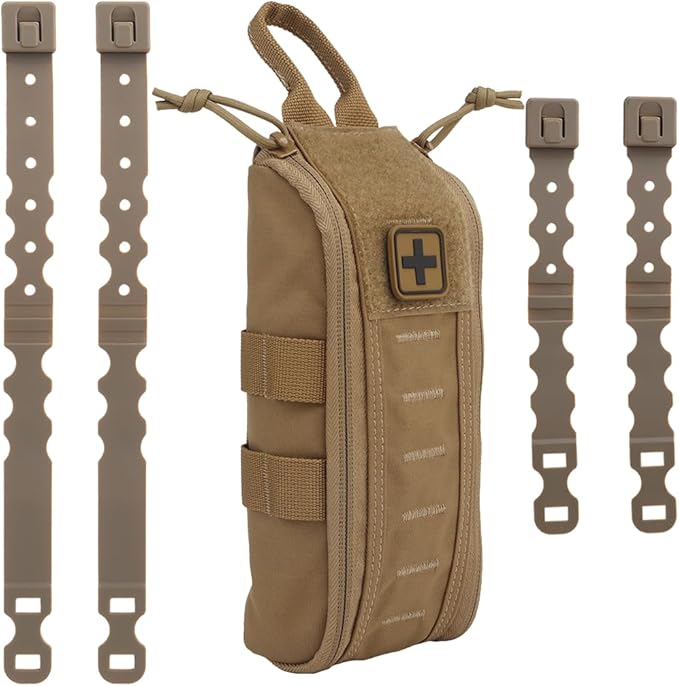 Quick Release Tactical MOLLE IFAK PouchMedical Emergency Airsoft First Aid Kits/EMT BagFor Outdoor Sport Hunting Airsoft