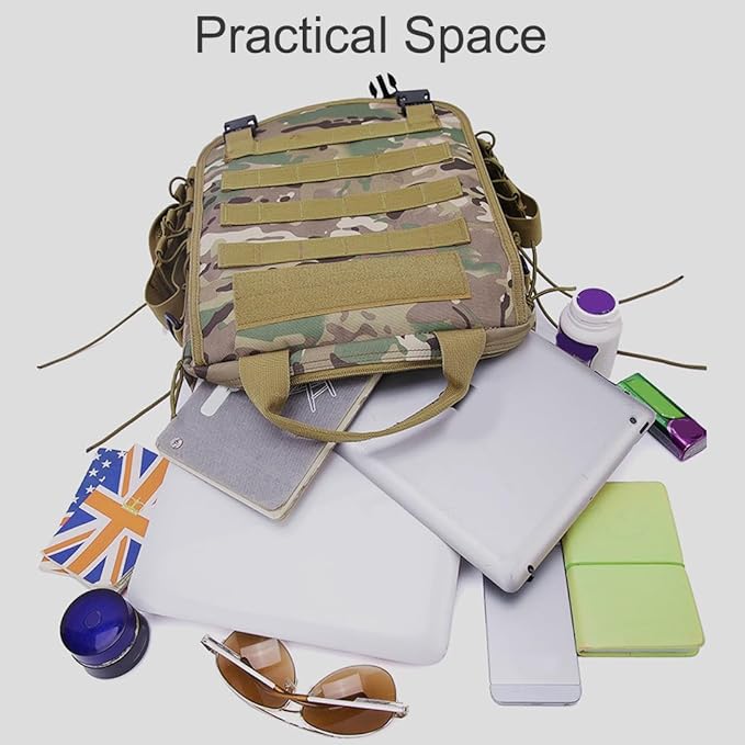 Military Tactical Backpack Army 3 Day Assault Pack Molle Bug out Bag Backpacks Computer Package For Men (Mud)