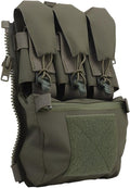 Tactical Supplement Pack High-Strength Nylon Expansion Bag Quick-Pull Head &amp Detachable Plate For Tactical Games