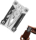20 in 1 Credit Card Multitool Stainless Steel Wallet Multi Tool EDC Tool with Pliers Knife Bottle OpenerHexagon Spanner Compact &amp Lightweight