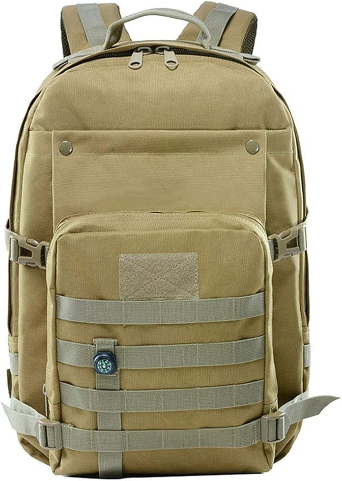 Outdoor Sports Pack Hiking Bag Tactical Rucksack Camo Knapsack Combat Camouflage Tactical 40L Molle Backpack