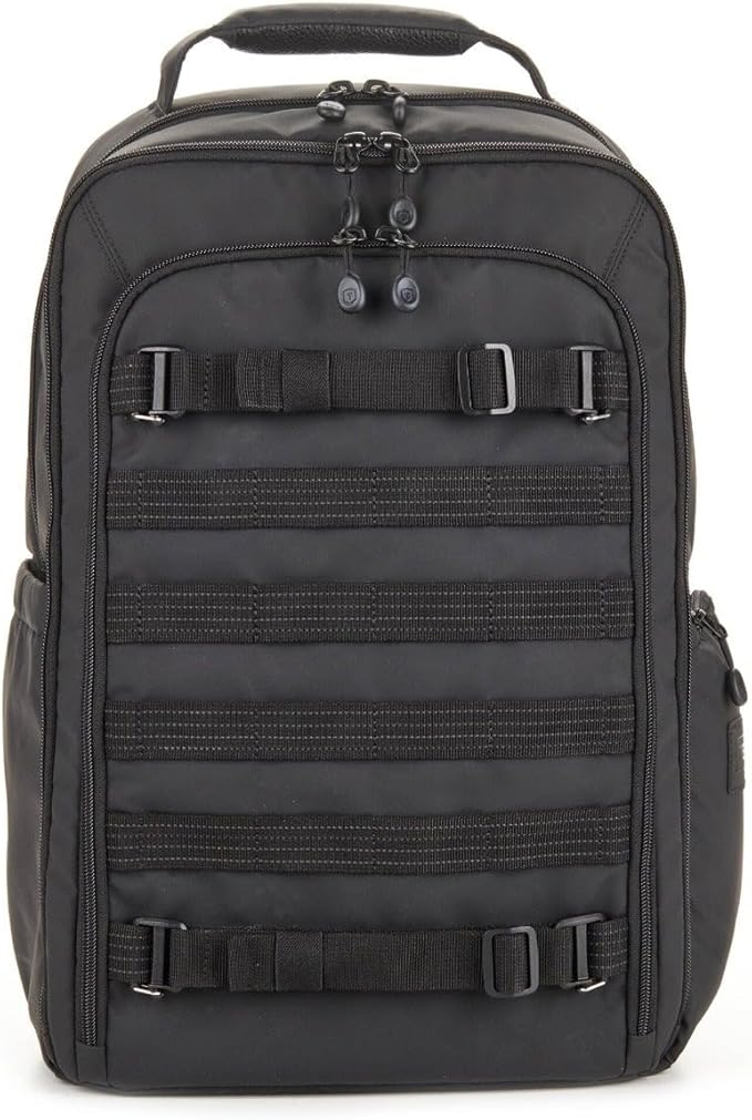 Tenba Axis v2 16L RoadWarrior Camera/Briefcase Backpack for DSLR and Mirrorless cameras plus a 16-inch Laptop – Black (637-764)