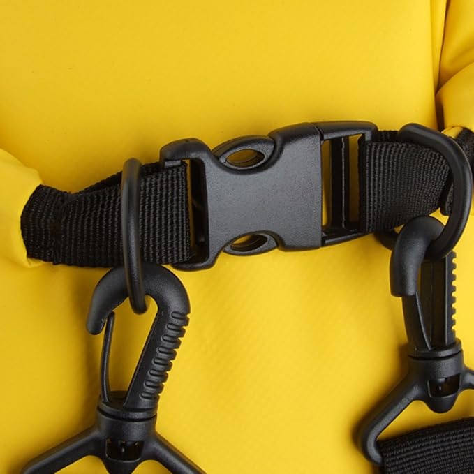 Inflatable Waterproof Floating Dry Bag Rucksack Outdoor 25L/35L/60L Inflatable Snorkeling Dry Bag Backpack PVC Dry Sack for Boating Kayaking Rafting Drifting Canoeing