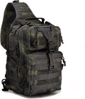 hopopower Tactical Sling Bag Sport Bag Military Rover Shoulder Backpack EDC Assault Range Bag Chest Pack Handbag Waterproof