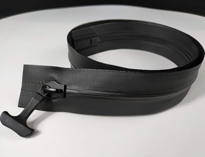 #8 Waterproof &amp Airtight Zipper TPU Tape High Frequency Welded for Waterproof Bag Dry Bag Outdoor Backpack (30 inch)