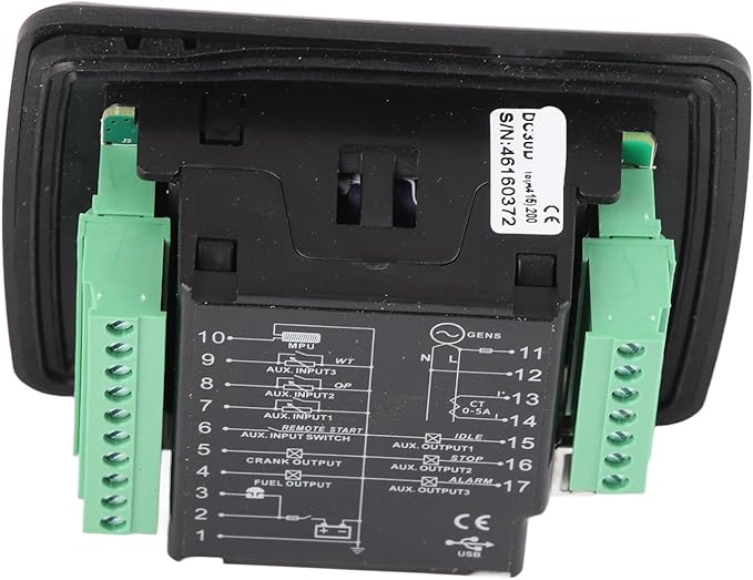 DC30D Generator Controller Automatic Genset Controller Panel Intelligent Generator Control Module Professional Accessories for Use