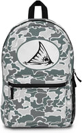 Coastal Camo Redfish Tail Bookbag/Camo Backpack/Marsh Camo Travel bag/Country Life Backpack