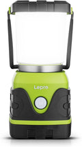 LE 1000LM Battery Powered LED Camping Lantern Waterproof Tent Light with 4 Light Modes Camping Essentials Portable Lantern Flashlight for Camping Emergency Light Power Outages Not Rechargeable