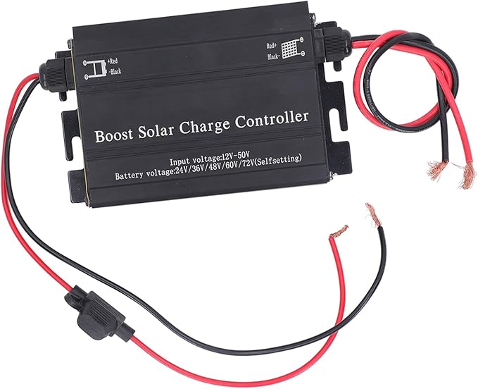 24V 36V 48V 60V 72V Solar Boost Controller MPPT 97% Efficiency Step Up Solar Battery Charging Controller for Vehicle