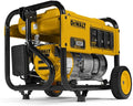 DeWalt 5000 Starting Watt Portable Gas Generator 223cc Engine Idle Control Technology CO Protect Carbon Monoxide Detection Never-Flat Wheels Emergency Jobsite Power 49 State
