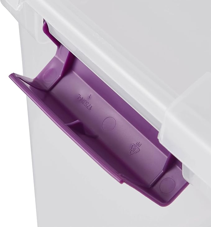Sterilite 2194-1851 Sterilite 66 Quart Clearview Latch Stor