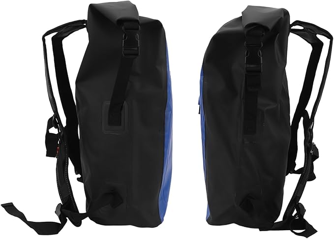 Alomejor 25L PVC Waterproof Backpack Tear Resistant Dry Bag for Floating Outdoor Sack Camping Hiking