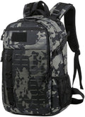 LINGYUE Tactical Backpack Waterproof Hiking Bagpack 30L Large Capacity Outdoor Daypack With MOLLE System For Camping Trekking Travel(B)