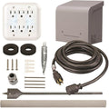 Reliance WKPBN3040 250-Volt 30-Amp Generator Through The Wall Kit w/ PC3040M