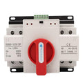 Oumefar Generator Changeover Switch Red Handle Power Automatic Transfer Switch 400V 125A for Factory Electronicswitch 125 amp Transfer Switch