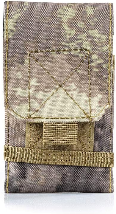 Outdoor Camouflage Bag Tactical Army Phone Holder Pack Sport Waist Belt Case Waterproof Nylon EDC Sport Pouch Hunting Camo Bags Tactical Waist Bag