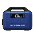 Hulkman Mega 576Wh Power Station Works at -4°F PD100W 1h fast charging Ternary Lithium Battery with 10 ports 600W AC Outlets UPS 15ms Solar Generator(Solar Panel Optional) Deep Blue