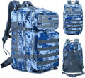 Military Tactical Backpack 45L Army 3 Days Assault Pack Bag Large Nylon 900D Mens Molle Rucksack