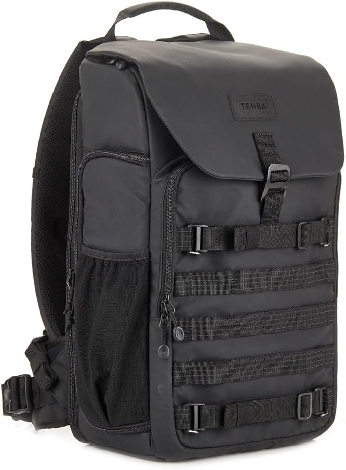 Tenba Axis v2 20L LT Camera Backpack for DSLR and Mirrorless cameras and lenses plus a 16-inch laptop – Black (637-766)