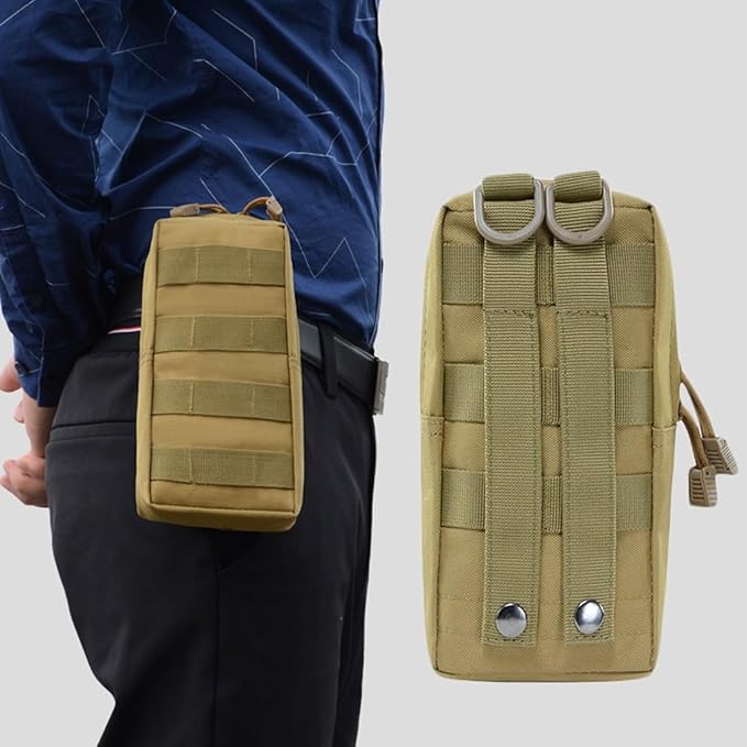 Tacticool Molle Pouch Tactical Compact Water-Resistant EDC Pouch Bag Small Utility Pouch