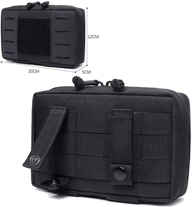 Outdoor Sports Airsoft Gear Molle Combat Hiking Backpack Tactical Vest Accessory Camouflage Pack Kit Medical Pouch Bag