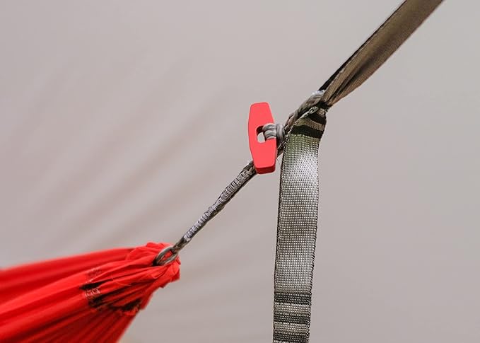KAMMOK: Python Hammock Straps No-Stretch Knotless Durable and Compact Set of 2 Straps with Stuff Sack (Python 10 UL Ultralight)
