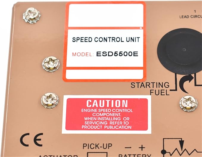 Generator Regulator Controller ESD5500E Generator Controlle Genset Parts Electronic Engine Speed Governor