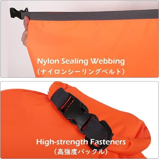 GAORUIFENG Dry Bag Drum Type Pool Bag Waterproof Bag Waterproof Bag Emergency Bag Staff Bag 10L 20L 40L