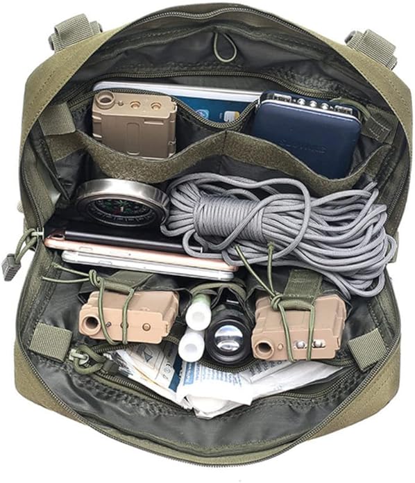 Holibanna Chest Bag Pocket Organizer Pouch Men Chest Bag Camping Pouch Mens Chest Bag Waist Wallet for Travel Belt