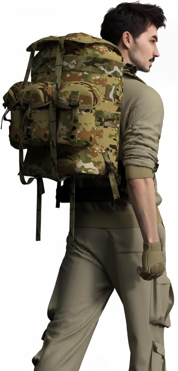 MT Military Alice Pack Medium Army Survival Combat ALICE Rucksack Backpack 50L OCP