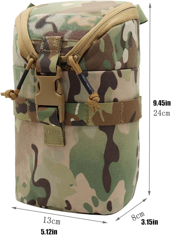 Tactical Molle Pouches Compact Utility Waist Bag Pack for Vest Chest Waist Pack for Small Tool Horizontal Modular Organization