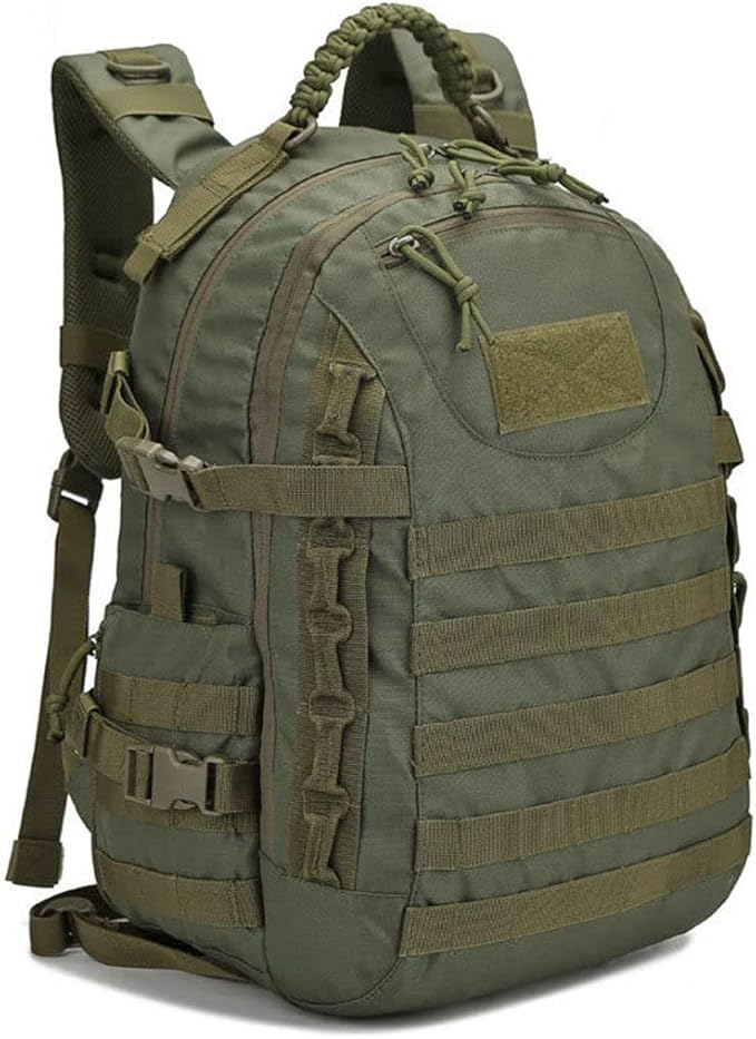 Military Laser Large Capacity Tactical Backpack for Outdoor Sports (Army Green)