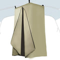 Privacy Tent for Boats Heavy-Duty Hanging Changing Room for Pontoon Boats Privacy Curtains for Pontoon Boats Attaches to Bimini Top Poles (Gray)