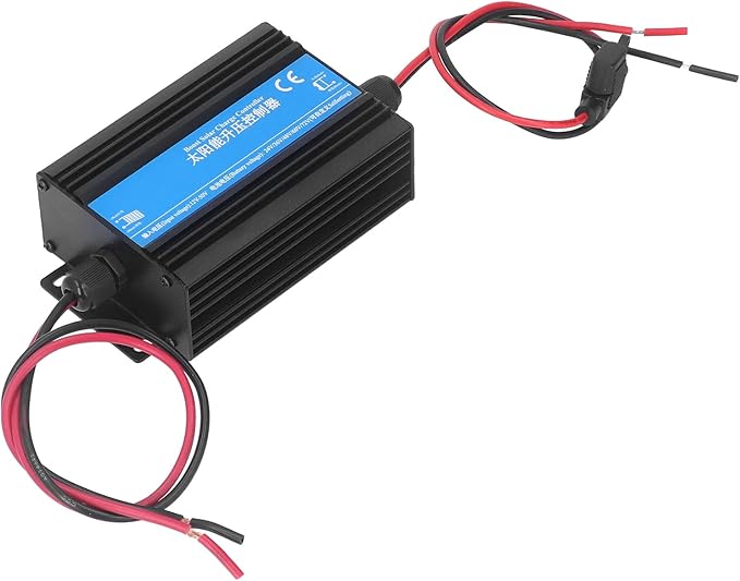 Solar Boost Controller 24V 72V 300W MPPT Solar Charge Controller for Electric Vehicle Advanced MPPT Technology with Dynamic Parameters Display Energy Saving Charger for Solar Pa