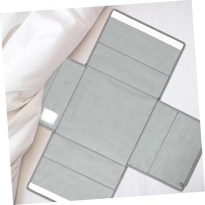 Unomor Closet Organizer Bed Sheet Folding Box Underbed Storage Organizers for Clothes Blankets