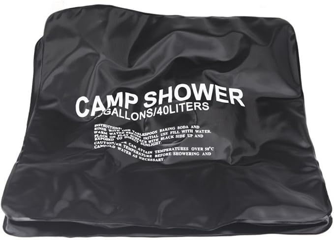 40L Portable Solar Heated Camp Tent Outdoor Camping Hiking Shower Bag