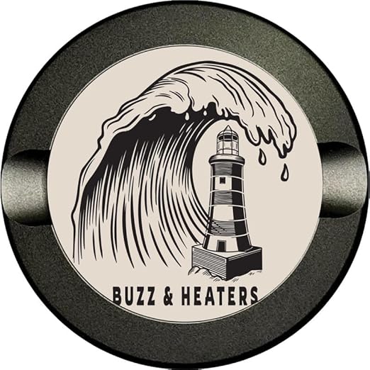Buzz &amp Heaters Metal Container for Zyn | Metal Holder for Zyn |Metal Can for Zyn | Metal Cases for Zyn Holder | Metal Pouch Cans for Zyn | Offshore Tidal Wave