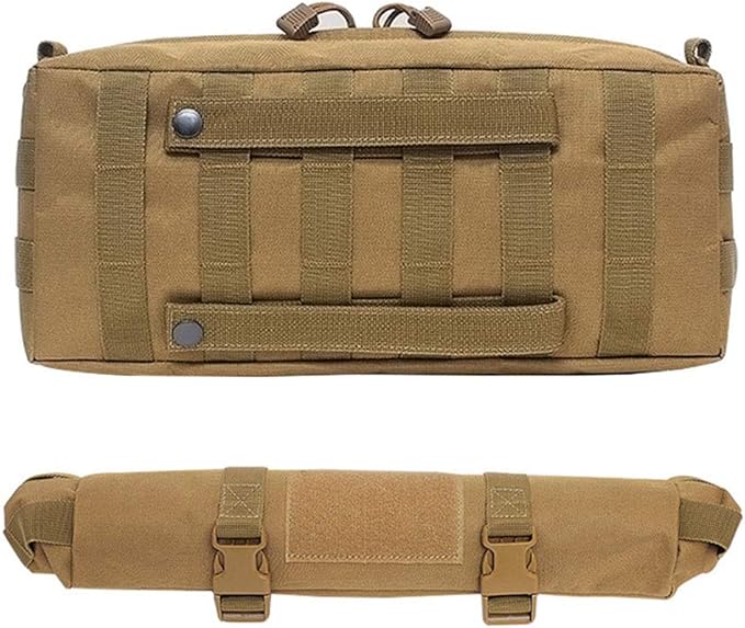 Sunnystacticalgear Outdoor Sports Hiking Sling Pack Camouflage Tactical Molle Shoulder Bag - Tan