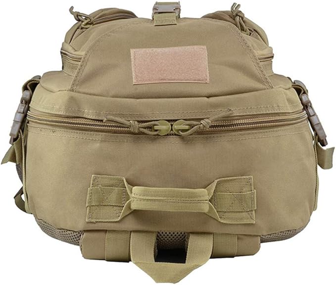 Outdoor Sports Pack Hiking Bag Tactical Rucksack Camo Knapsack Combat Camouflage Tactical 25L Backpack - Tan